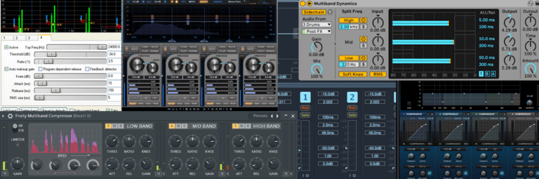 Top 10 Best Multiband Compressor Plugins for Mixing and Mastering