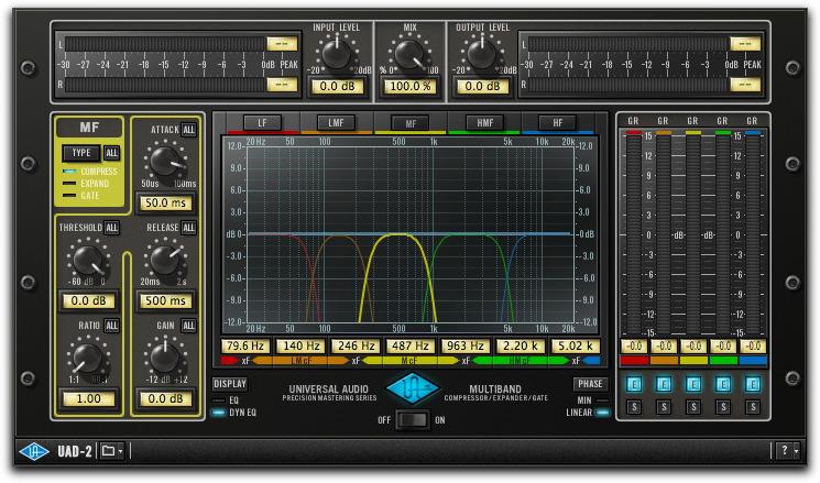 C6 Multiband Compressor Plugin with Sidechain - Waves Audio