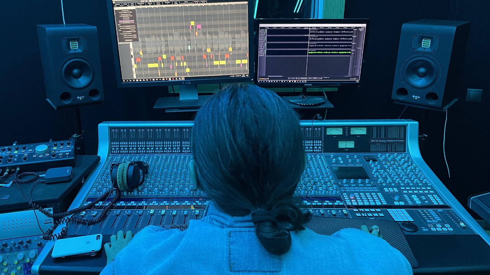 Real analog and digital mastering equipment used at Major Mixing