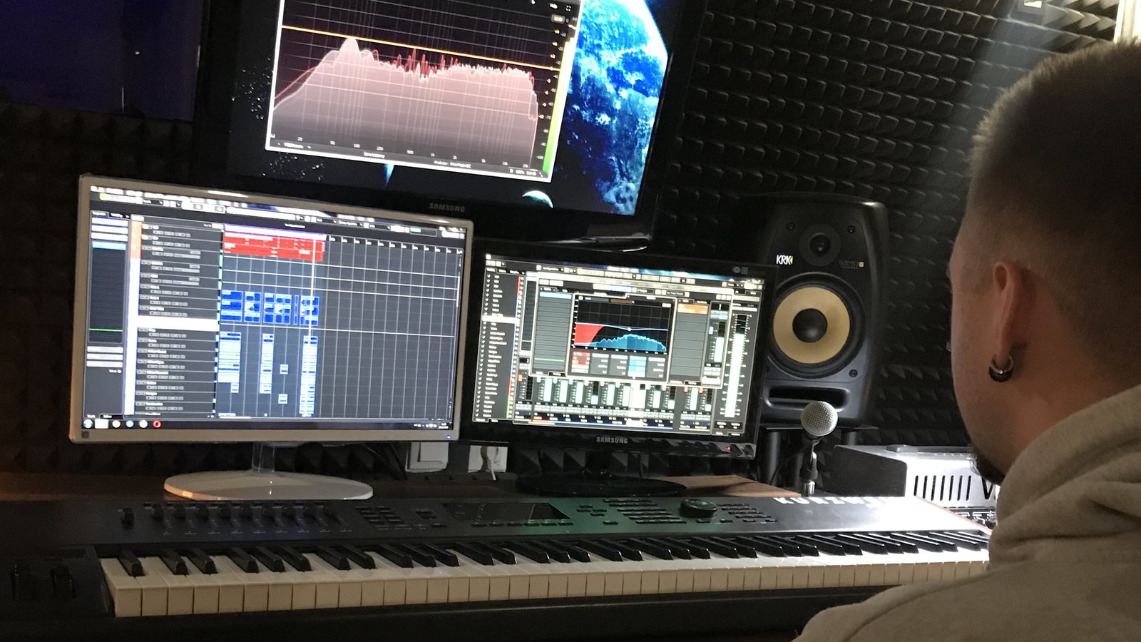 Real equipment used at Major Mixing