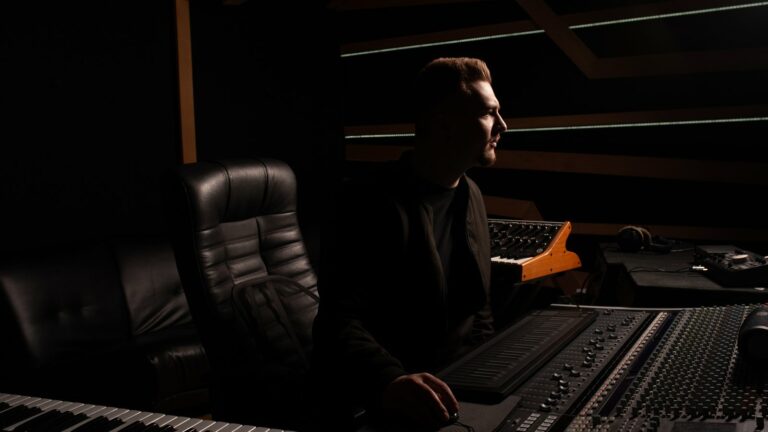 A session in progress in the Major Mixing control room